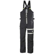 Pantaloni Con Bretelle Donna Salt Coastal Helly Hansen - Ebano 30345 Pantaloni Con Bretelle Donna Salt Coastal Helly Hansen - Ebano 30345