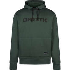 Felpa Con Cappuccio Mystic Brand Sweat - Cypress Green 210009 Felpa Con Cappuccio Mystic Brand Sweat - Cypress Green 210009