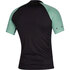 Rash Vest Manica Corta Mystic Crossfire - Sea Salt Green 200148