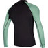 Rash Vest Manica Lunga Mystic Crossfire - Sea Salt Green 200149