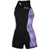 Mystic Womens Diva 2 / 2Mm Back-Zip Short John Muta - Nero / Viola 200074