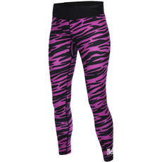 Mystic Womens Diva Rash Leggings - Nero / Rosa 200019