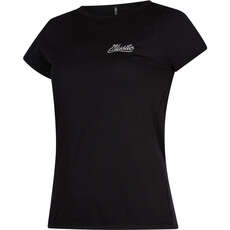 Top Quickdry A Maniche Corte Diva Da Donna Mystic - Nero 190098 Top Quickdry A Maniche Corte Diva Da Donna Mystic - Nero 190098