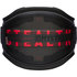 Mystic Stealth Carbon Waist Harness No Spreader Bar - Nero / Rosso 200090