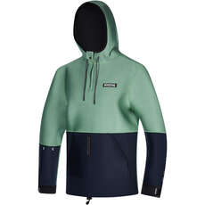 Felpa Con Cappuccio In Neoprene Mystic Voltage Sweat 4Mm - Blu Notte 210130