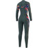 Muta Da Donna Mystic Dazzled 5 / 3Mm Con Zip Frontale - Dark Leaf 210078