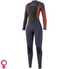 Muta Da Donna Mystic Diva 4 / 3Mm Con Zip Frontale - Blu Notte 210076 Muta Da Donna Mystic Diva 4 / 3Mm Con Zip Frontale - Blu Notte 210076