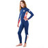 Muta Rip Curl Junior Dawn Patrol 3 / 2Mm Con Zip Posteriore - Rosa Wsm8Ej