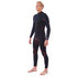 Muta Rip Curl Omega 5 / 3Mm Con Zip Posteriore - Ardesia - Wsm8Mm