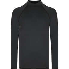 Rashguard Typhoon Junior Fintra Manica Lunga - Nera 430460