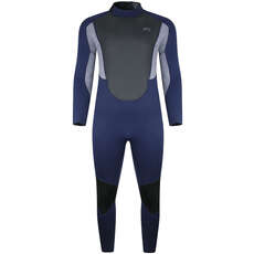 Muta Con Zip Posteriore Typhoon Storm3 3 / 2Mm - Navy / Grey Marl 250776