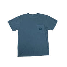T-Shirt Con Tasca Con Marchio Radar - Blu T-Shirt Con Tasca Con Marchio Radar - Blu