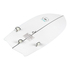 Ronix Flyweight Bat Tail Hybrid Surfer - Bianco / Azzurro