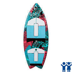 Ronix Girls Super Sonic Space Odyssey Fish Surfer - Corallo / Menta / Nero Ronix Girls Super Sonic Space Odyssey Fish Surfer - Corallo / Menta / Nero