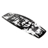Ronix Parks Wakeboard Modello Core Boat Board - Metallic