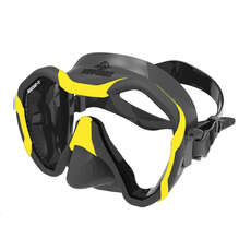 Beuchat Maxlux Evo Maschera Da Sub/snorkeling - Nero/giallo B-151521