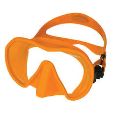 Beuchat Maxlux S Maschera Da Sub/snorkeling - Mandarino B-151300
