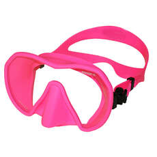 Beuchat Maxlux S Maschera Sub / Snorkeling - Fluo Pink B-151290