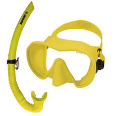 Set Maschera E Boccaglio Beuchat Maxlux S - Giallo