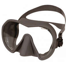 Beuchat Maxlux S Maschera Sub/snorkeling - Grigio Titanio B-151299