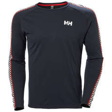 Helly Hansen Lifa Active Stripe Maglia Termica Girocollo - Navy 49412