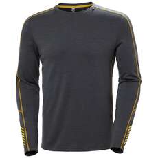 Helly Hansen Lifa Merino Thermal Baselayer Top - Ardesia 49370 Helly Hansen Lifa Merino Thermal Baselayer Top - Ardesia 49370