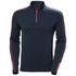 Helly Hansen Hh Lifa Merino Maglia Termica Leggera 1/2 Zip - Navy 49369