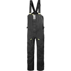 Helly Hansen Skagen Pantaloni Da Vela Con Bretelle Offshore - Ebano 34254