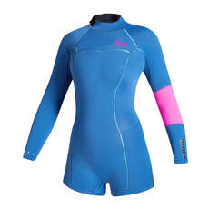 Muta Da Donna Mystic Lunar 2/2 Gbs Back Zip Longarm Shorty - Estate Blu