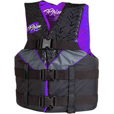 Obrien Ladies 3 Buckle Wake / Gilet Da Sci / Aiuto Al Galleggiamento - Viola 2172412