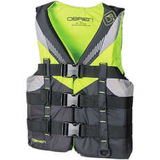 Obrien Teen 3 Buckle Wake / Gilet Da Sci / Aiuto Al Galleggiamento - Verde
