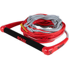 Ronix Combo 2.0 Pacchetto Corda E Impugnatura Per Wakeboard - Rosso