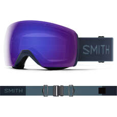 Occhiali Da Neve Smith Skyline Xl - French Navy / Chromapop Violet Mirror Occhiali Da Neve Smith Skyline Xl - French Navy / Chromapop Violet Mirror