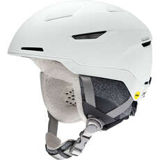 Smith Donna Vida Mips Koyrod Snow Casco - Matt Satin White Smith Donna Vida Mips Koyrod Snow Casco - Matt Satin White