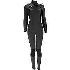 Muta Sola Nova 5/4Mm Front Zip Da Donna - Nera Muta Sola Nova 5/4Mm Front Zip Da Donna - Nera