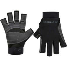 Guanti Da Vela A Mezze Dita Typhoon Raceline 2.0 - Nero 310251