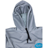 Felpa Con Cappuccio Con Barriera Solare Uv Radar Skis Con Ghetta Per Il Collo - Grigio
