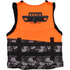 Gilet Ronix Boys Top Grom Youth Cga Wake - Arancione/nero Camo