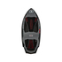 Ronix Home Carbon Pro M50 Surfer - Belle Chrome/caffeinated Red