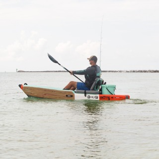 Bote Deus 11' Kayak Gonfiabile Aero - Cipresso Classico 110Ide22Cl