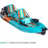 Bote Zeppelin Aero 12'6 Kayak Gonfiabile Per Due Uomini - Native Aqua 126Izp22Na