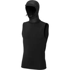 Top Muta In Neoprene Mystic Con Cappuccio 3/2Mm - Nero