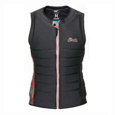 Gilet Da Impatto Con Zip Frontale Juice Wake Boarding Da Donna Mystic - Grigio Scuro 230153