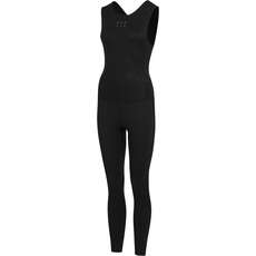 Mystic Womens Brand 2Mm Back-Zip Long Jane Muta - Nero 230102