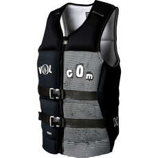 Gilet Impatto Ronix Volcom Capella 3 Cga - Ritagli Nero / Bianco