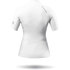 Zhik Womens Eco Spandex Rash Guard Manica Corta - Bianco Dtp-0067