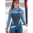 Zhik Womens Ola 3/2Mm Muta Intera Con Zip Sul Petto - Arctic Stone Stm-2400
