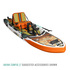 2024 Sup Gonfiabile Bote Rackham Aero 12'4 Pedal Drive - Bug Slinger