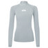 Gilet Rash Zenzero Da Donna 2024 Gill A Maniche Lunghe - Grigio Chiaro - 5109W