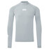 2024 Gill Zenzero Rash Vest Manica Lunga - Grigio Chiaro - 5109